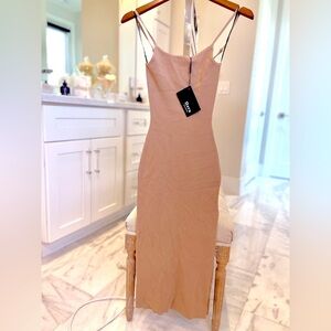 Hera collection coffee color dress